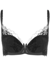 Wacoal Perfection Lace Moulded Bra In Grey