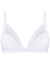 Wacoal Aphrodite White Lace Plunge Bra In White