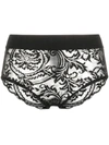 VERSACE CORDED-LACE BRIEFS