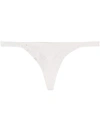 LA PERLA LACE DETAIL THONG