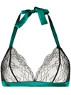 Gilda & Pearl Eva Soft Bra In Green