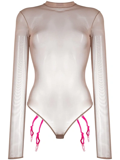Maison Close wrap-over thong-back Bodysuit - Farfetch