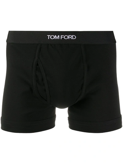 TOM FORD LOGO WAISTBAND BOXER BRIEFS