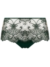 Id Sarrieri Midnight Dream High Waist Brief In Green
