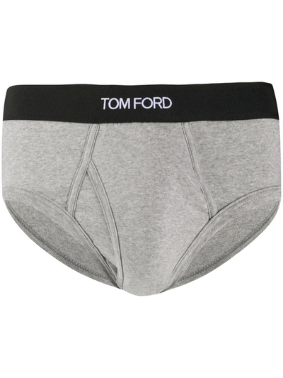 TOM FORD LOGO-WAISTBAND BRIEFS