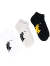 POLO RALPH LAUREN PONY MOTIF ANKLE SOCKS