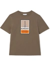 BURBERRY GRAPHIC-PRINT CREW NECK T-SHIRT