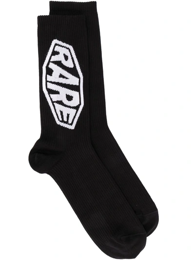 Givenchy Mid-calf Rare Socks In Black