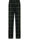 POLO RALPH LAUREN GORDON PLAID PAJAMA TROUSERS