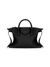 Givenchy Small Antigona Soft Leather Tote In Black