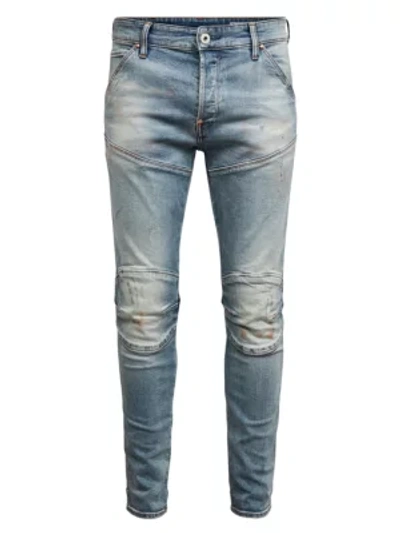 G-star Raw 5620 3d Slim Jeans In Antique Fade