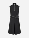 PRADA POUCH-BELT RE-NYLON MINI DRESS