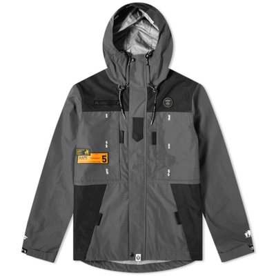 Aape By A Bathing Ape Aape Mountain Shell Jacket In Grey