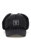 VERSACE MEDUSA PATCH NYLON HAT