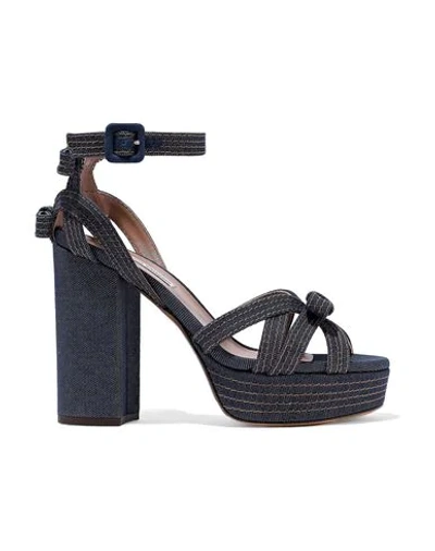 Tabitha Simmons Sandals In Blue