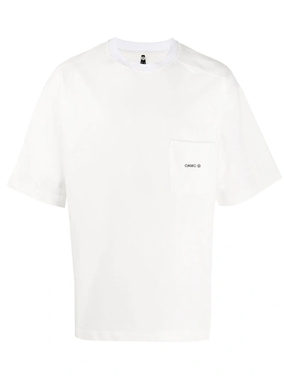 Oamc Chest Pocket T-shirt In White