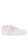 Alyx Buckle-embellished Perforated Sneakers In White