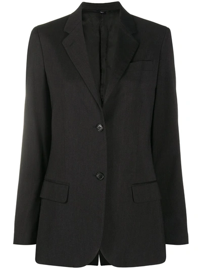Pre-owned Helmut Lang Slim-fit Blazer Jacket In Black