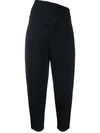 STELLA MCCARTNEY CROPPED TAPERED TROUSERS