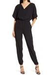 FRAICHE BY J SPLIT NECK JUMPSUIT,FD 2902