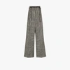 TOM FORD CHECKED WIDE LEG WOOL TROUSERS,PAW370FAX76315469118