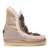 MOU BRONZE CRYSTAL STARS MUTTON ANKLE BOOTS,11580367