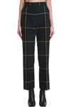 TOMMY HILFIGER PANTS IN GREEN POLYESTER,11579676