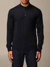 EMPORIO ARMANI POLO SHIRT IN BASIC VIRGIN WOOL,11579590