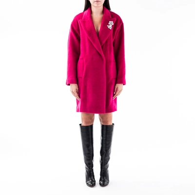 Kaos Coat In Fuchsia