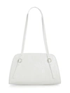 BY FAR LORA WHITE CROCO EMBOSSED LEATHER,11579775