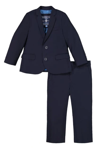 Andy & Evan Babies' Two-piece Suit In Navy