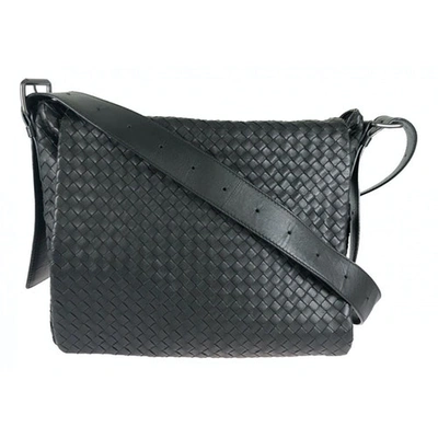 Pre-owned Bottega Veneta Black Leather Bag