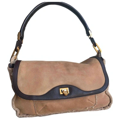 Pre-owned Chopard Camel Shearling Handbag