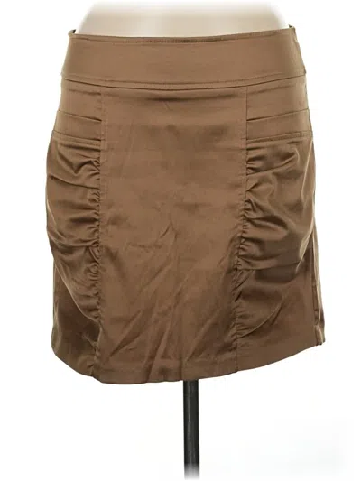 Pre-owned 2b Bebe Casual Skirt In Brown