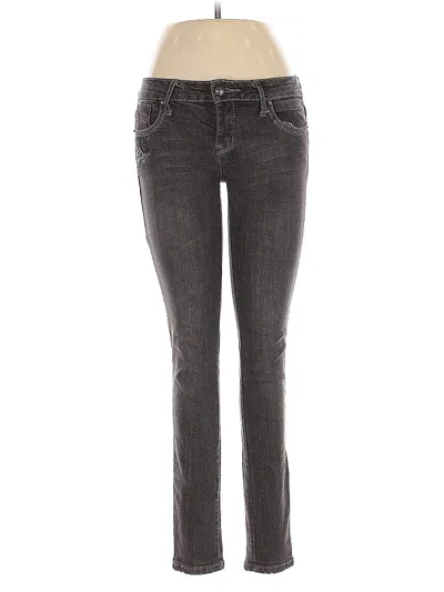 Pre-owned 2b Bebe Jeans In Gray