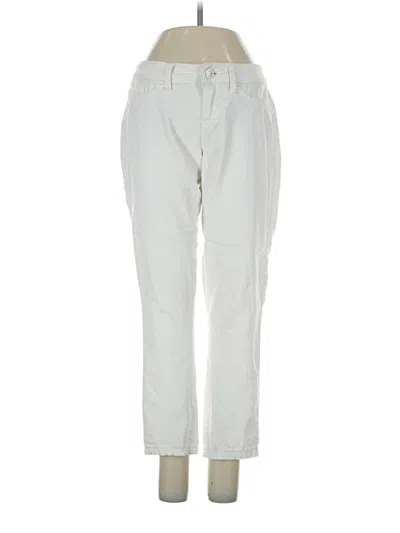 Pre-owned 2b Bebe Jeans In Ivory