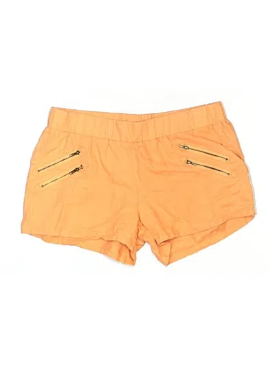 Pre-owned 2b Bebe Shorts In Orange