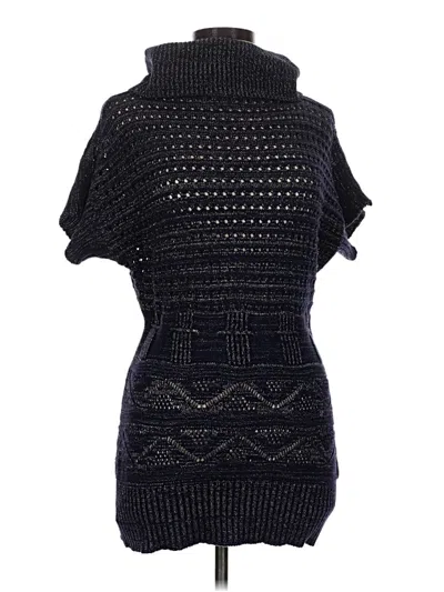 Pre-owned 2b Bebe Turtleneck Sweater In Black