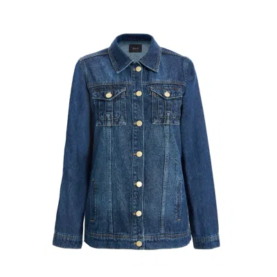 2be4a Blue Women's Classic Denim Jacket