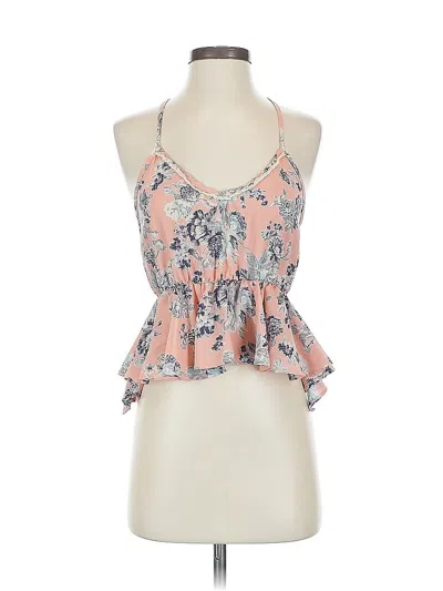 Pre-owned 2bella Sleeveless Blouse In Pink