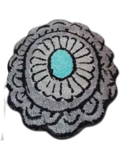 2flyco Concho Valley Rug In Grey
