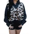 2flyco Double Shift Shirt In Leopard In Multi