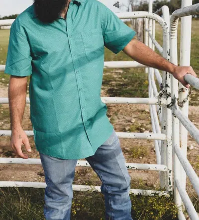 2flyco Kingman Shirt In Turquoise