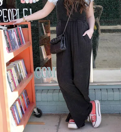 2flyco Sunday Rancher Overalls In Black