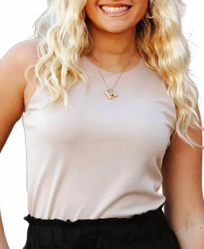 2flyco The Boone Tank In Dusk In White