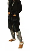 2flyco The Real Ranchwife Robe In Black In Black