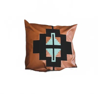 2flyco Western Point Pillow Cover In Brown