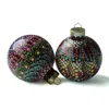 2kstyle Karnaval Hand-painted Bauble Christmas Ornament Set Of Two - Multicolor In Multi