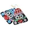 2kstyle Toffee Modelling Clay Christmas Tree Ornament - Set Of Two In Multi
