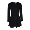 2kstyle Women's Alma Hand-embellished Skater Mini Dress - Black In Black